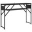 Konsolbord Sort eg Konstrueret træ 105x30x75cm