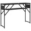 Konsolbord Sort eg 105x30x75cm Konstrueret træ
