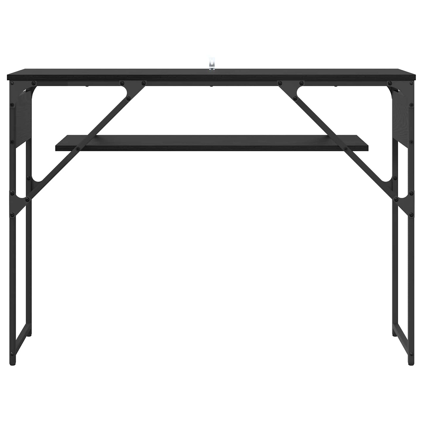 Konsolbord Sort eg Konstrueret træ 105x30x75cm
