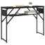 Konsolbord Sort eg Konstrueret træ 105x30x75cm