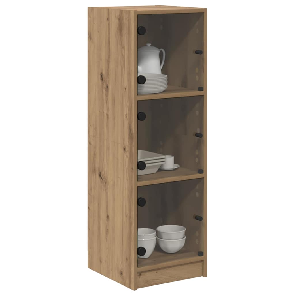Highboard Artisan Egetræ 35 x 37 x 109 cm Konstrueret træ