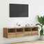 TV Væghylder 2 pcs Artisan Egetræ Konstrueret træ
