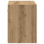 TV Væghylder 2 pcs Artisan Egetræ Konstrueret træ
