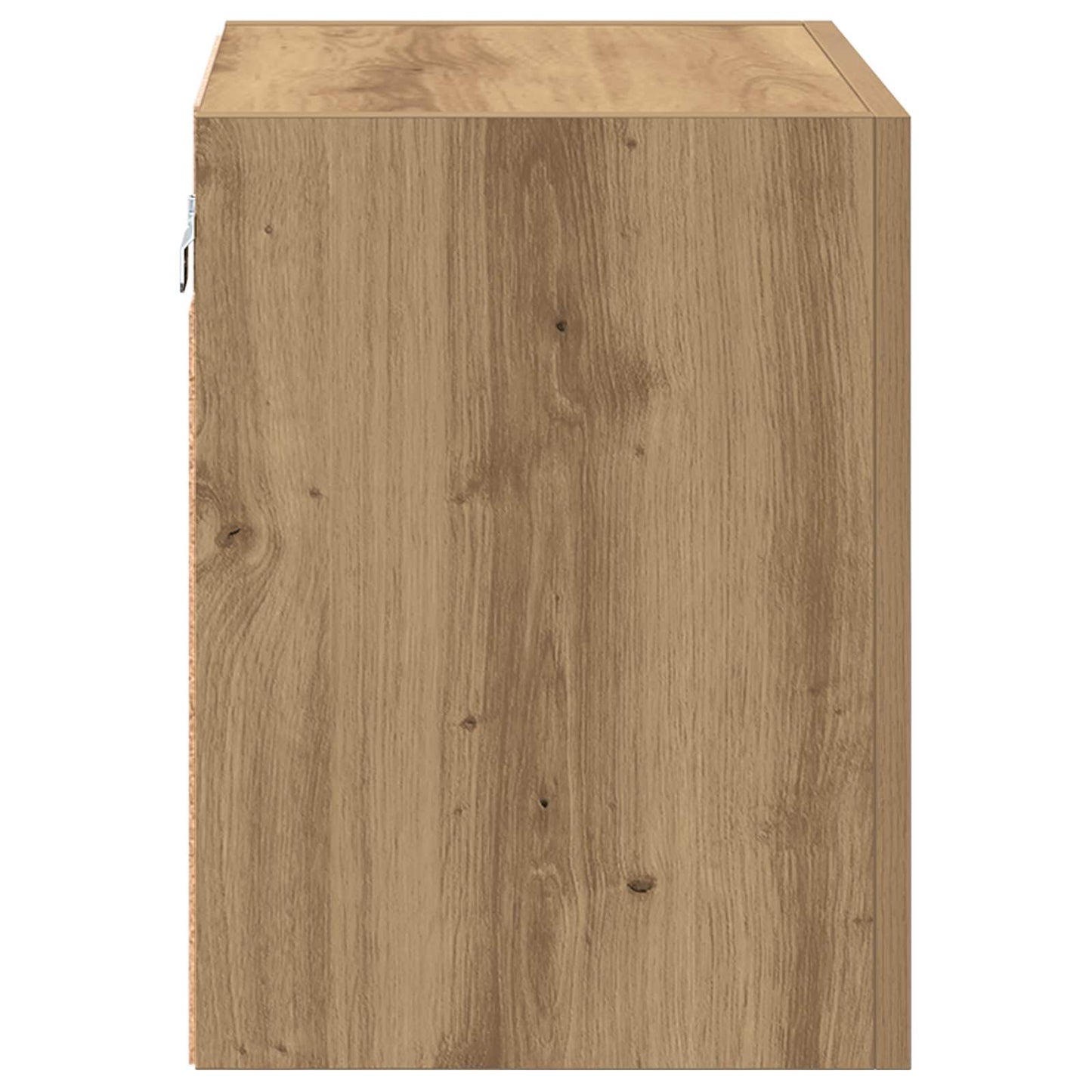 TV Væghylder 2 pcs Artisan Egetræ Konstrueret træ