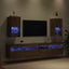 Væghængte TV skabe 2 pcs Artisan Egetræ 30,5 x 30 x 60 cm