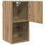 Væghængte TV skabe 2 pcs Artisan Egetræ 30,5 x 30 x 60 cm