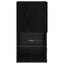 Væghængte TV skabe med LED 2 pcs Sort eg 30,5 x 30 x 60 cm