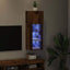Væghængt TV Skab Gammelt træ 30,5 x 30 x 90 cm Konstrueret træ