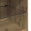 Væghængte TV skabe 2 pcs Artisan Egetræ 40,5 x 30 x 90 cm