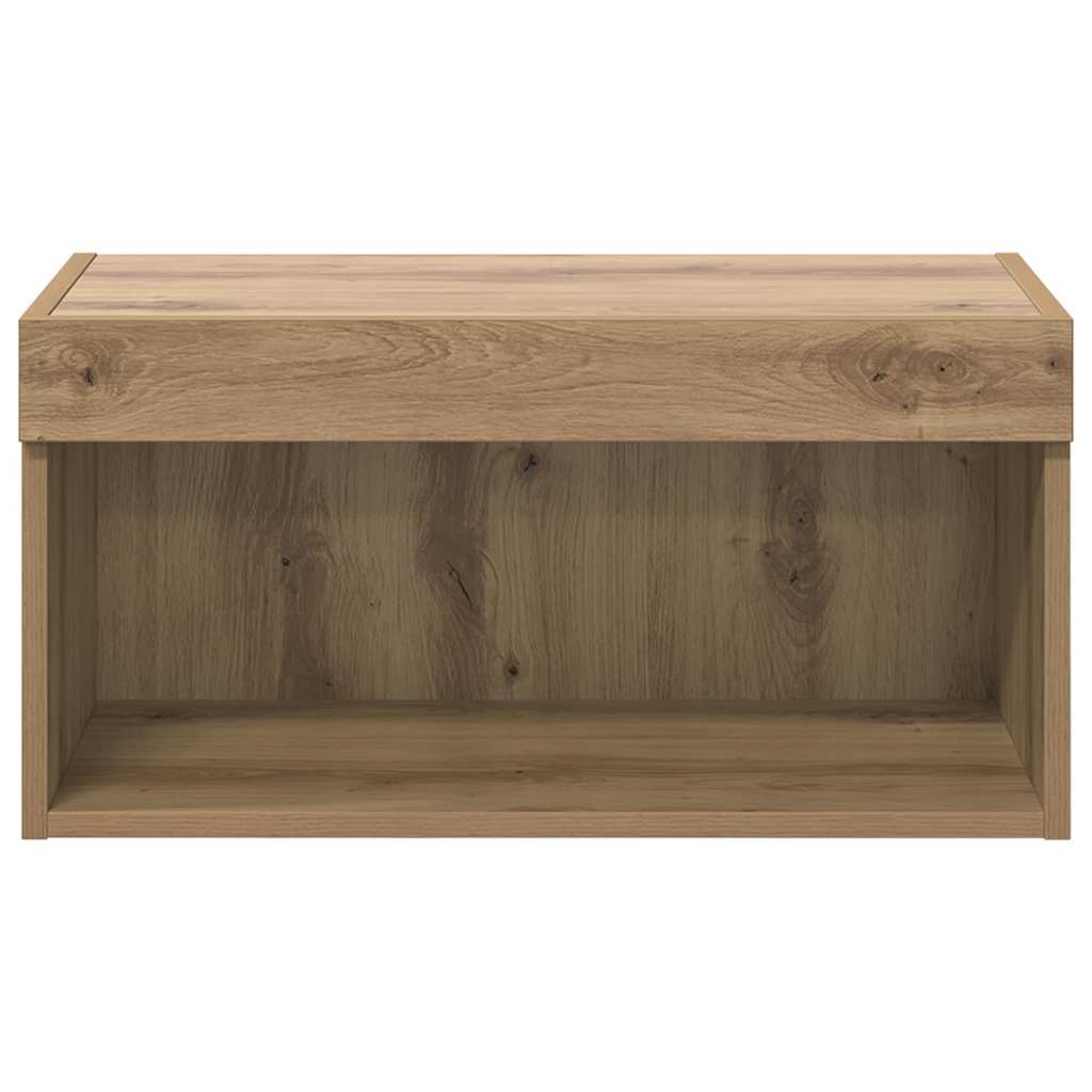 TV-møbelsæt Artisan Egetræ 60 x 30 x 30 cm Konstrueret træ