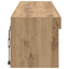 TV-møbelsæt med LED 2 pcs Artisan Egetræ 60 x 30 x 30 cm