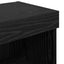 TV-møbelsæt 2 pcs Sort eg 60 x 30 x 30 cm Konstrueret træ