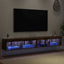 TV-møbelsæt 2 pcs Gammelt træ 100 x 30 x 30 cm Konstrueret træ