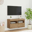 TV vægskab Artisan Egetræ 80 x 30 x 40 cm Konstrueret træ