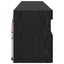 TV Væghylder 2 pcs Sort eg 80 x 30 x 40 cm Konstrueret træ