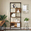 Bogreol Gammelt træ 76 x 33 x 188,5 cm Konstrueret træ