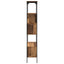 Bogreol Gammelt træ 76 x 33 x 188,5 cm Konstrueret træ