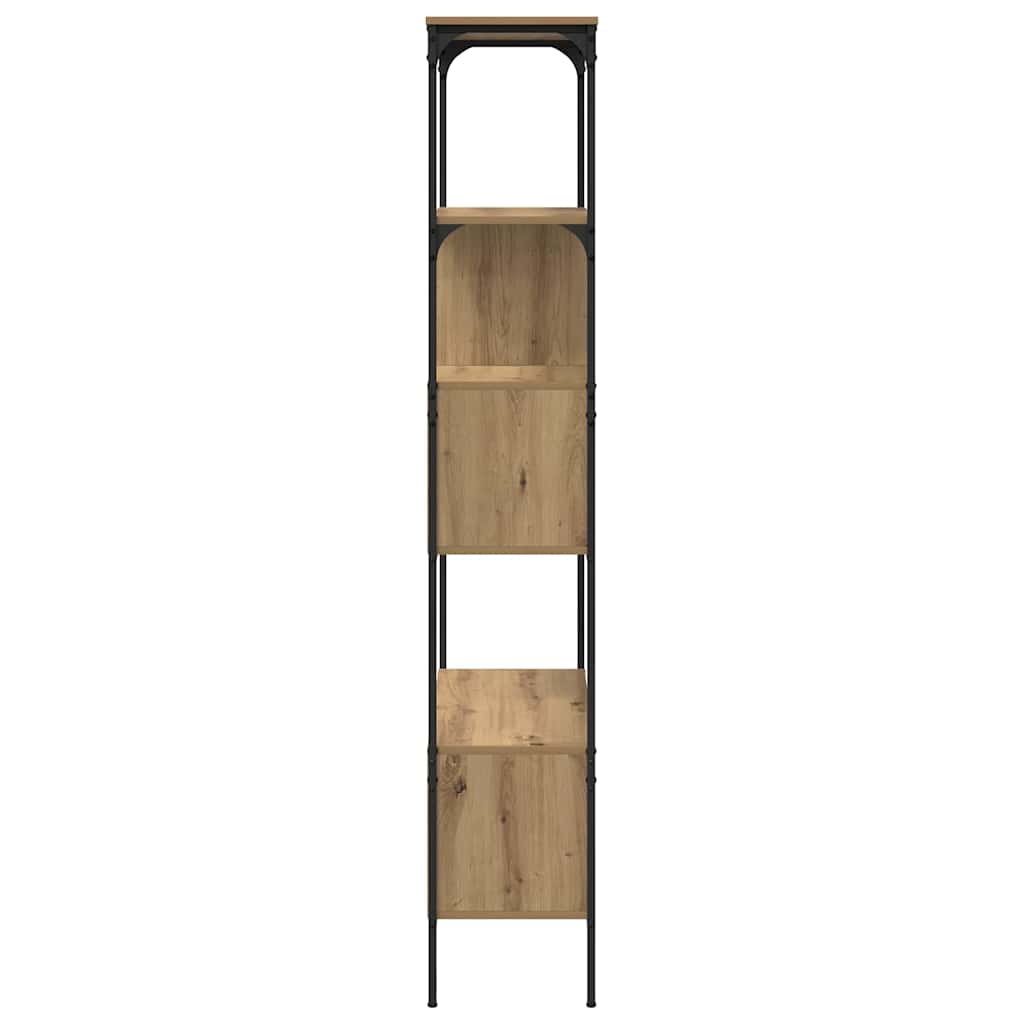 Bogreol 7 niveauer 76 x 33 x 188,5 cm Konstrueret træ