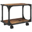 Printerstand Gammelt træ 41 x 28 x 33,5 cm Konstrueret træ