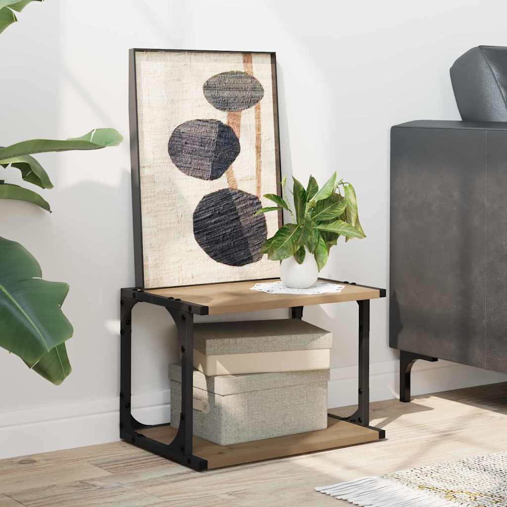 Printerstand Artisan Egetræ 41 x 28 x 33,5 cm Konstrueret træ