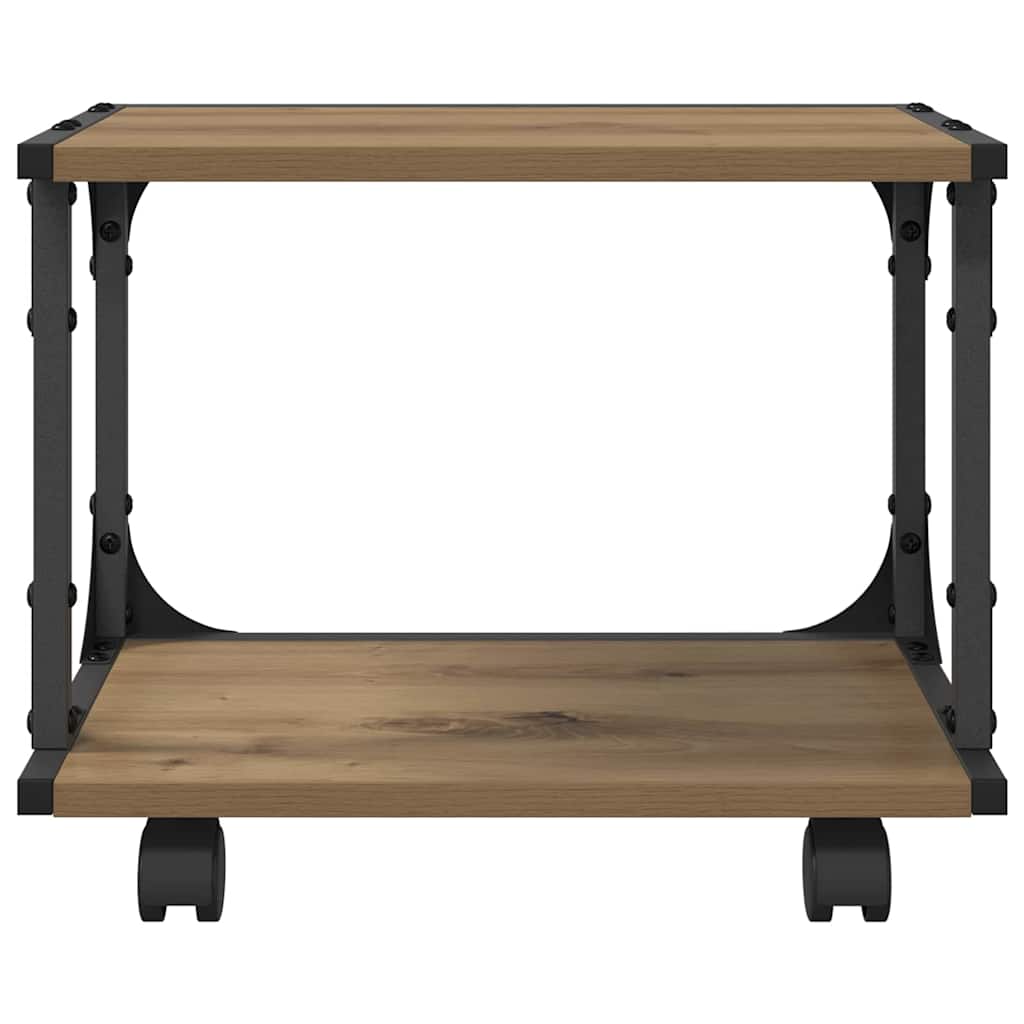 Printerstand Artisan Egetræ 41 x 28 x 33,5 cm Konstrueret træ