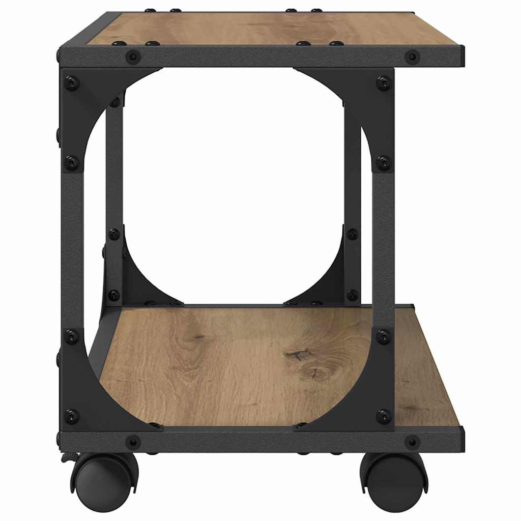 Printerstand Artisan Egetræ 41 x 28 x 33,5 cm Konstrueret træ