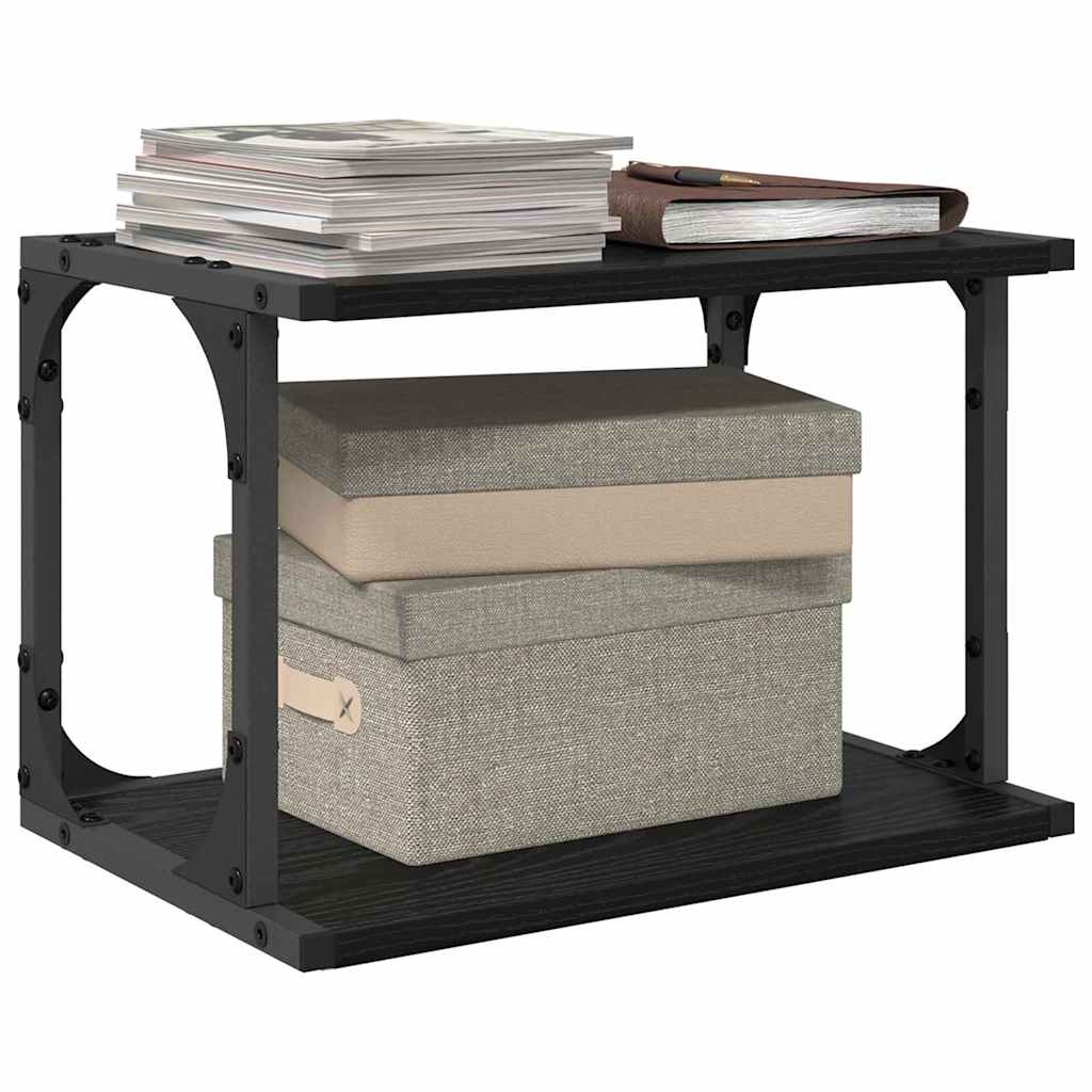 Printerstand Sort eg 41 x 28 x 33,5 cm Konstrueret træ