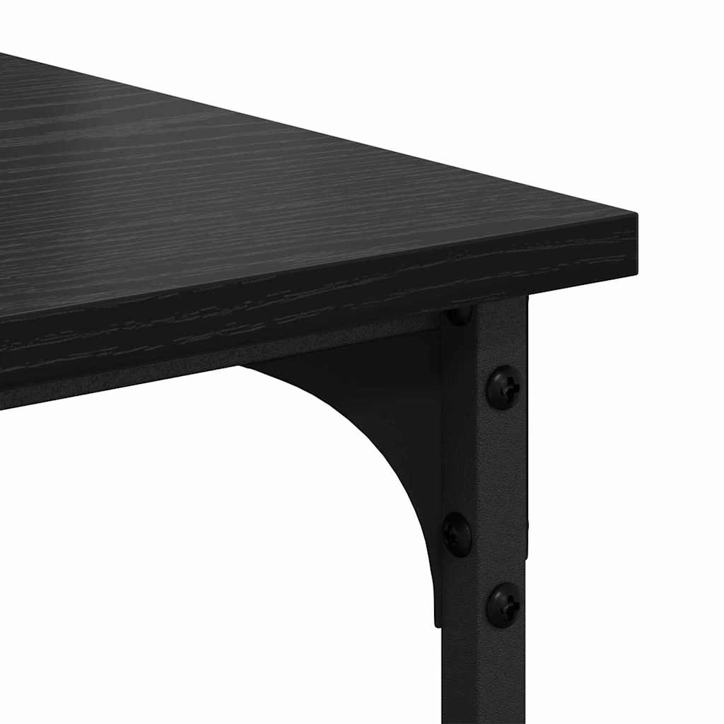 Printerstand Sort eg 50 x 40 x 38 cm Konstrueret træ