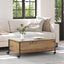 Sofabord Artisan Egetræ 91 x 55 x 32 cm Konstrueret træ