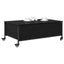 Sofabord Sort eg 91 x 55 x 32 cm Konstrueret træ