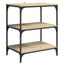 Køkkenvogn Sonoma eg 60 x 41 x 76 cm Konstrueret træ