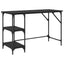 Bord Sort eg 120 x 50 x 75 cm Konstrueret træ
