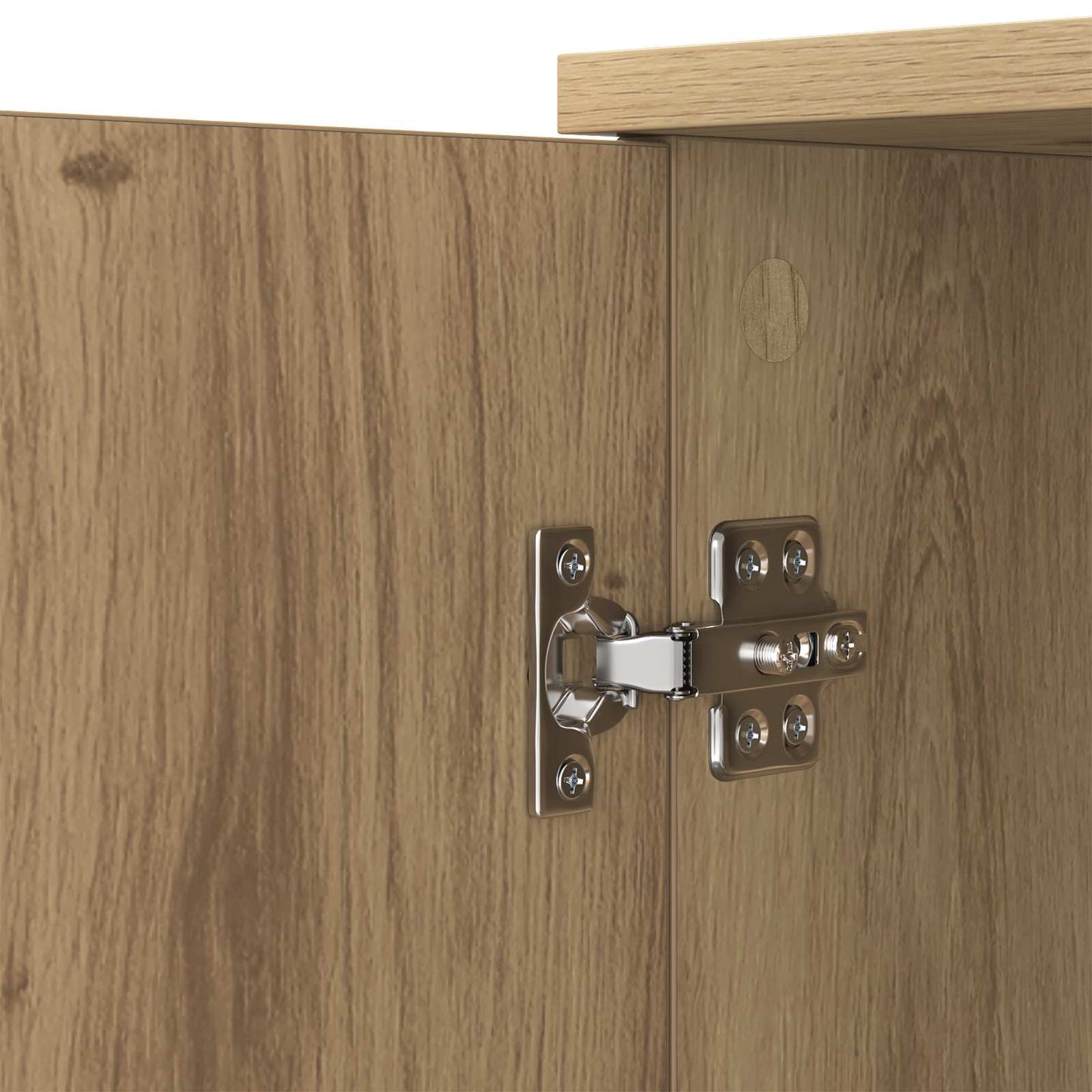 Sideboard Artisan Egetræ 59 x 39 x 80 cm Konstrueret træ