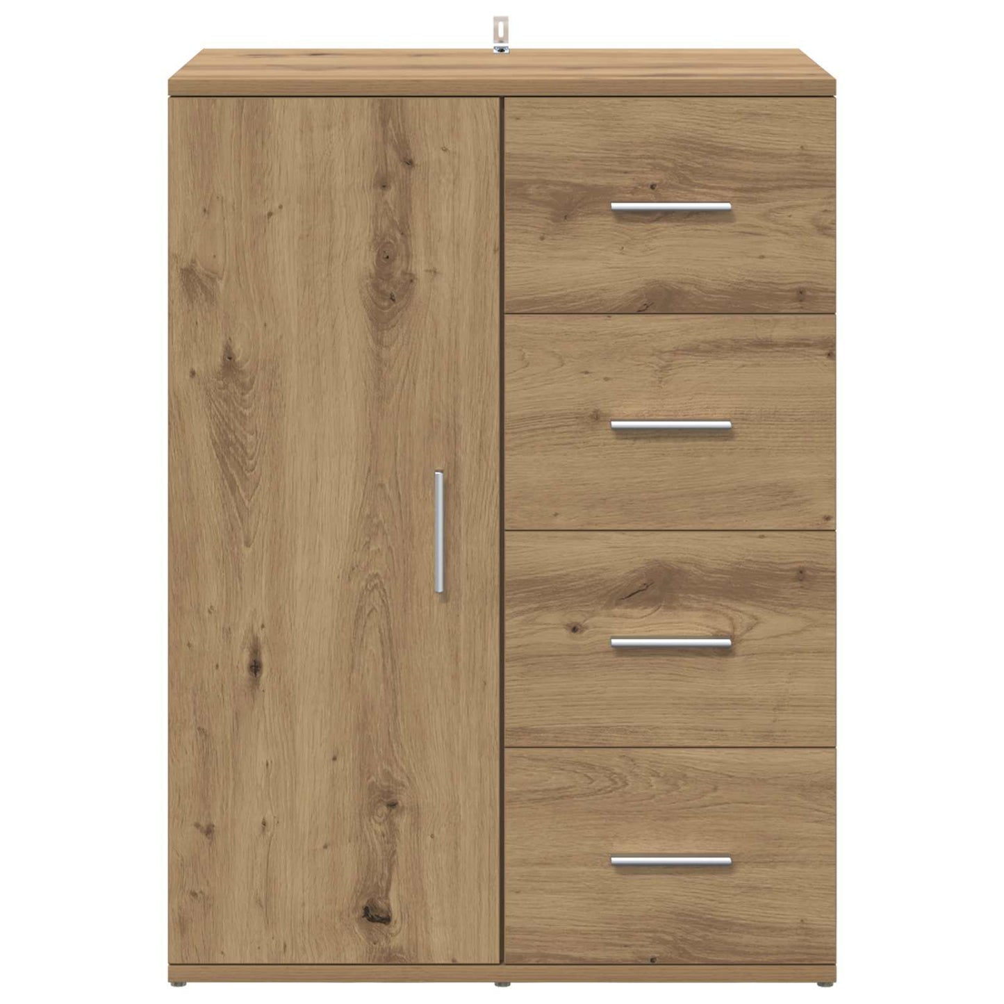 Sideboard Artisan Egetræ 59 x 39 x 80 cm Konstrueret træ