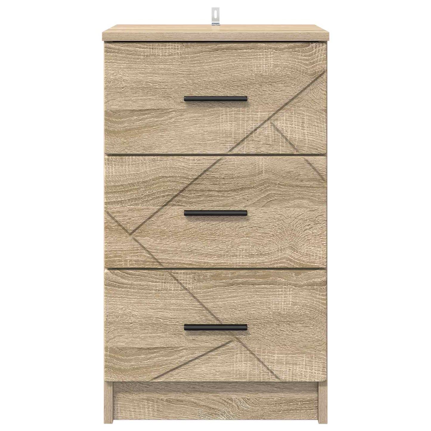 Natskab med skuffe Sonoma-eg 38 x 38 x 66 cm Konstrueret træ