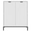 Sideboard Hvid 69,5 x 33 x 82 cm Konstrueret træ