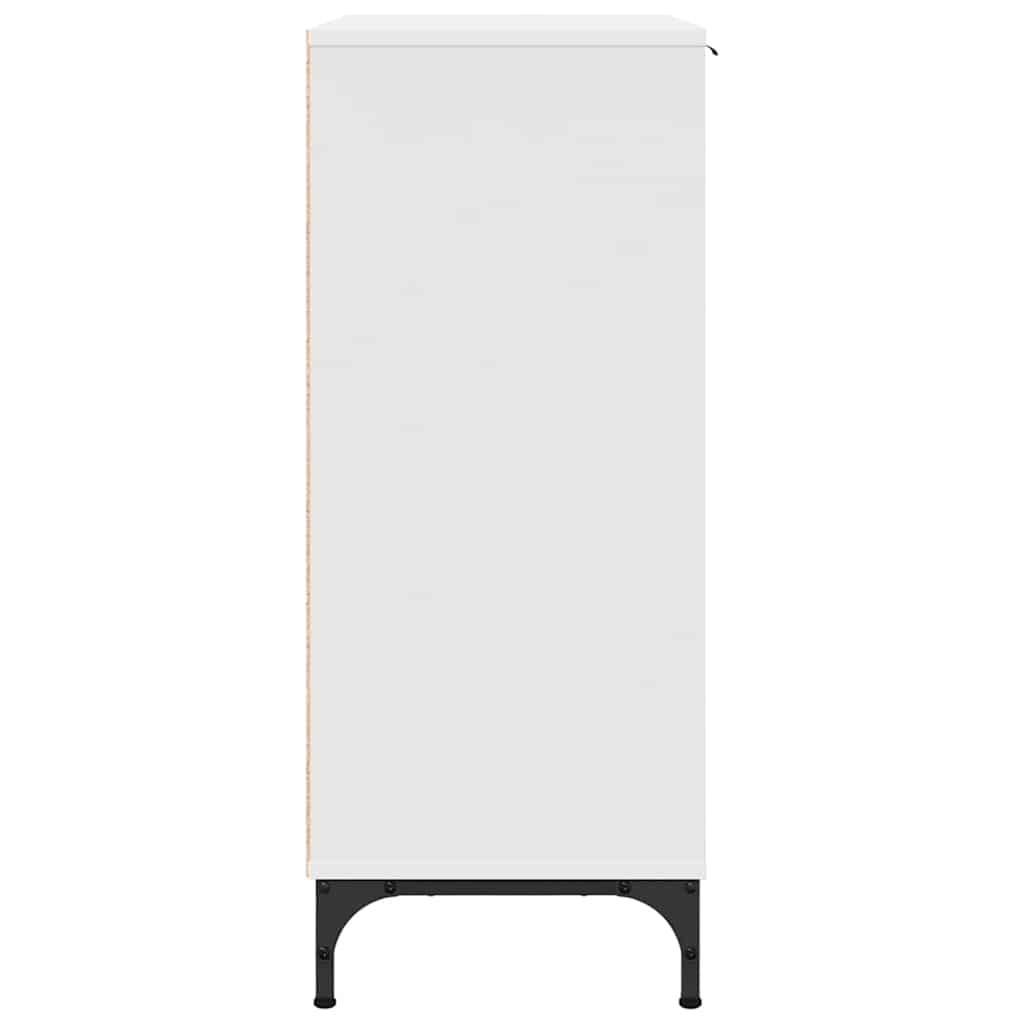 Sideboard Hvid 69,5 x 33 x 82 cm Konstrueret træ
