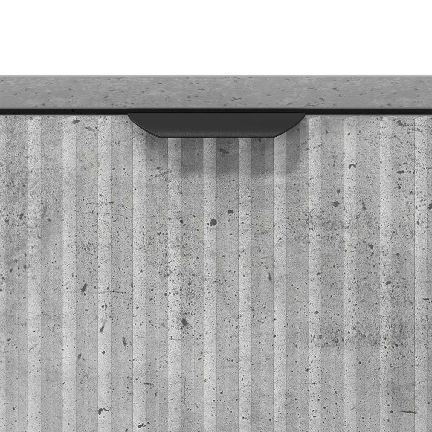 Sideboard Beton Grå 69,5 x 33 x 82 cm Konstrueret træ