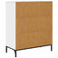 Sideboard Høj gloss hvid 69,5 x 33 x 82 cm Konstrueret træ
