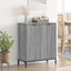 Sideboard Grå Sonoma 69,5 x 33 x 82 cm Konstrueret træ