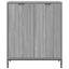 Sideboard Grå Sonoma 69,5 x 33 x 82 cm Konstrueret træ