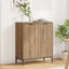 Sideboard Artisan Egetræ 69,5 x 33 x 82 cm Konstrueret træ