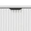 Sideboard Høj gloss hvid 79,5 x 33 x 82 cm Konstrueret træ