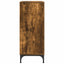Sideboard med skuffe Røget eg 79,5 x 33 x 82 cm Konstrueret træ
