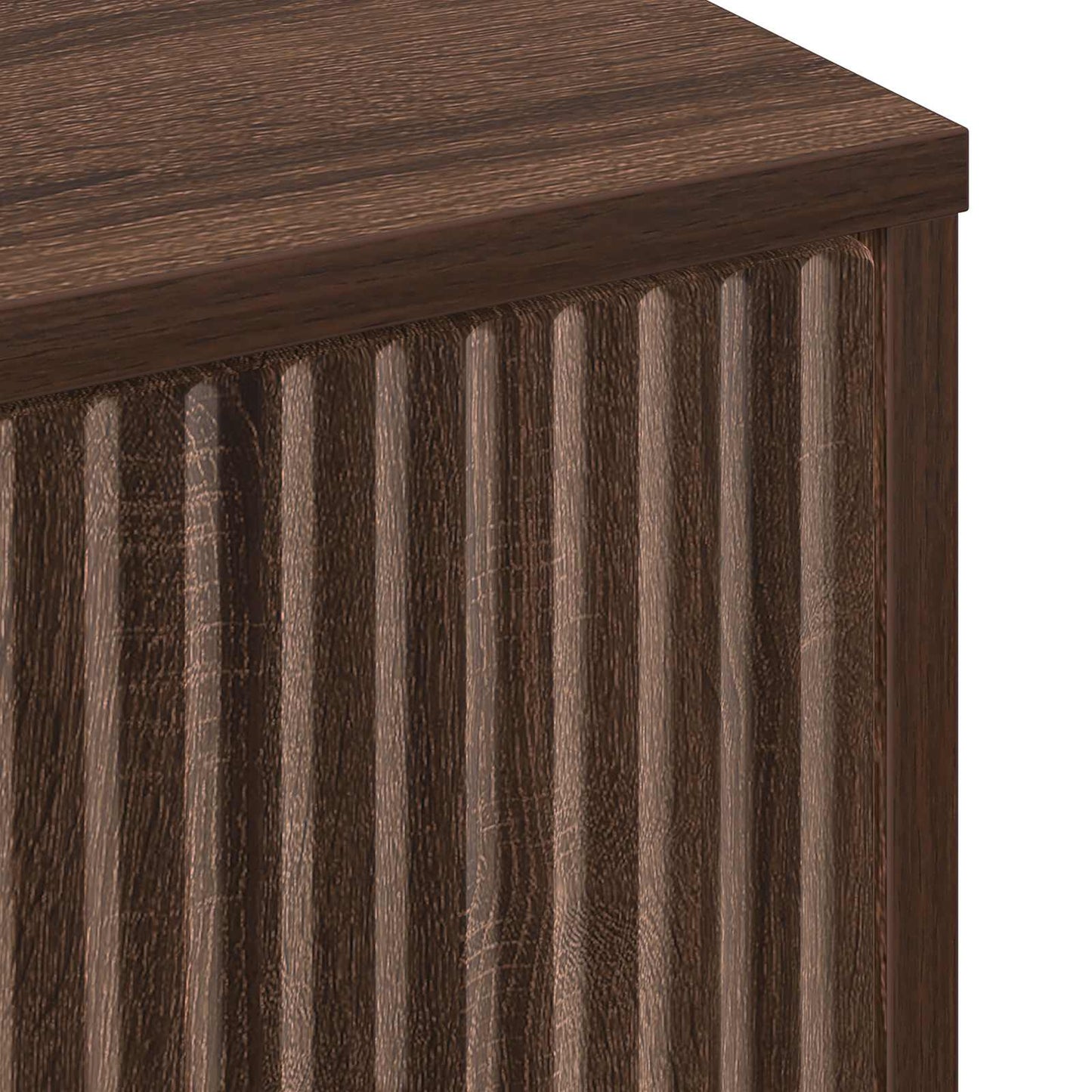 Sofabord med skuffe Brun eg 90 x 49 x 46 cm Konstrueret træ