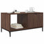 Sofabord med skuffe Brun eg 90 x 49 x 46 cm Konstrueret træ