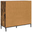 Sideboard med skuffe Røget eg 89,5 x 33 x 82 cm Konstrueret træ
