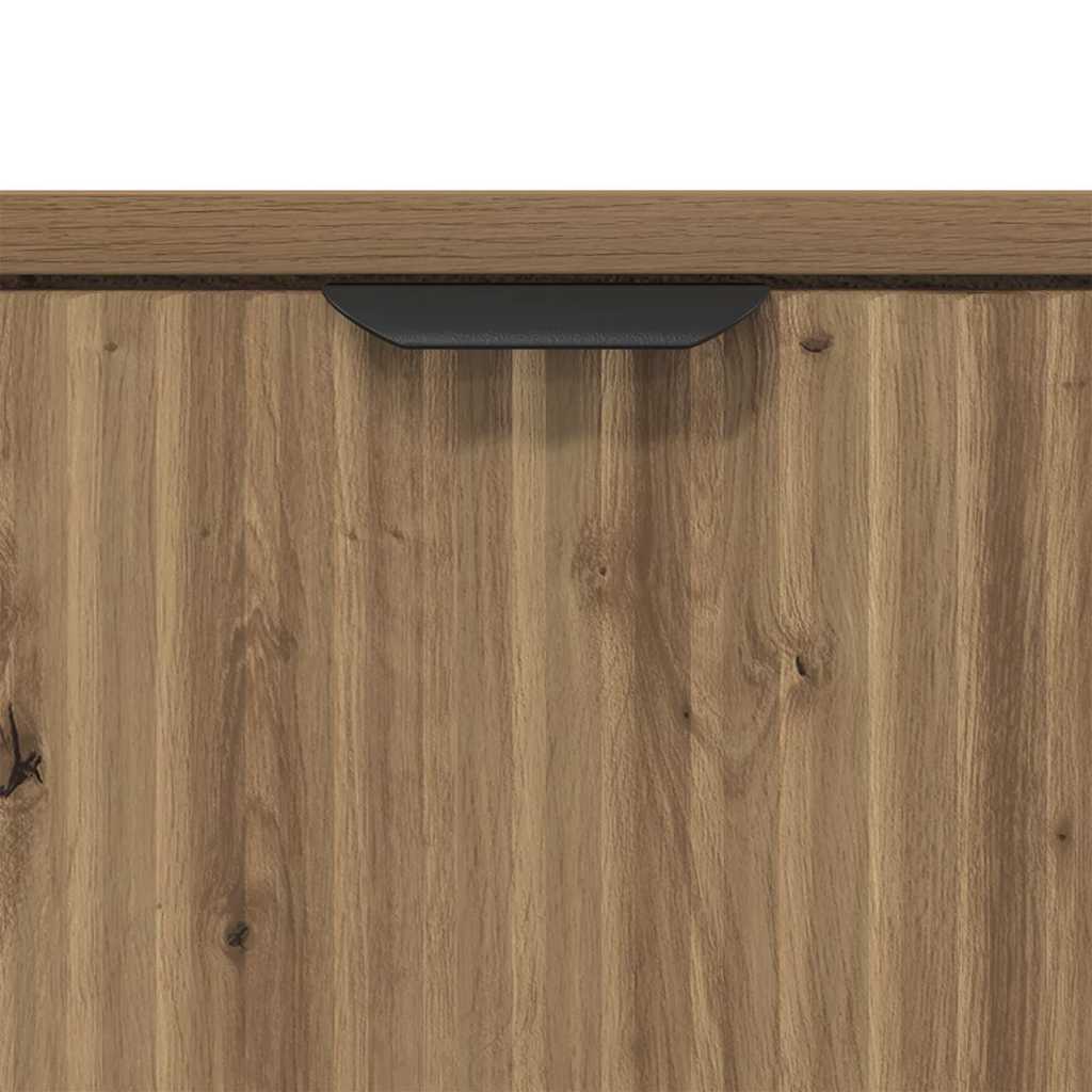Sideboard Artisan Egetræ 89,5 x 33 x 82 cm Konstrueret træ