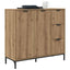 Sideboard Artisan Egetræ 89,5 x 33 x 82 cm Konstrueret træ