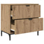 Sengebord artisan eg 63.5 x 36 x 61 cm Konstrueret træ